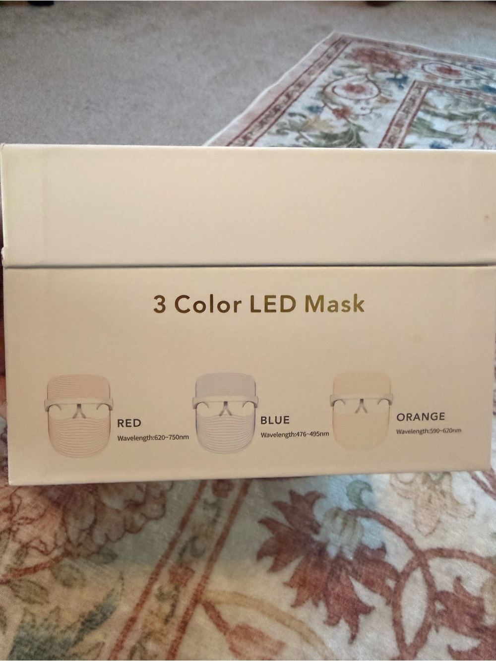 3 Color LED Mask - White Box - Picture 2 of 4